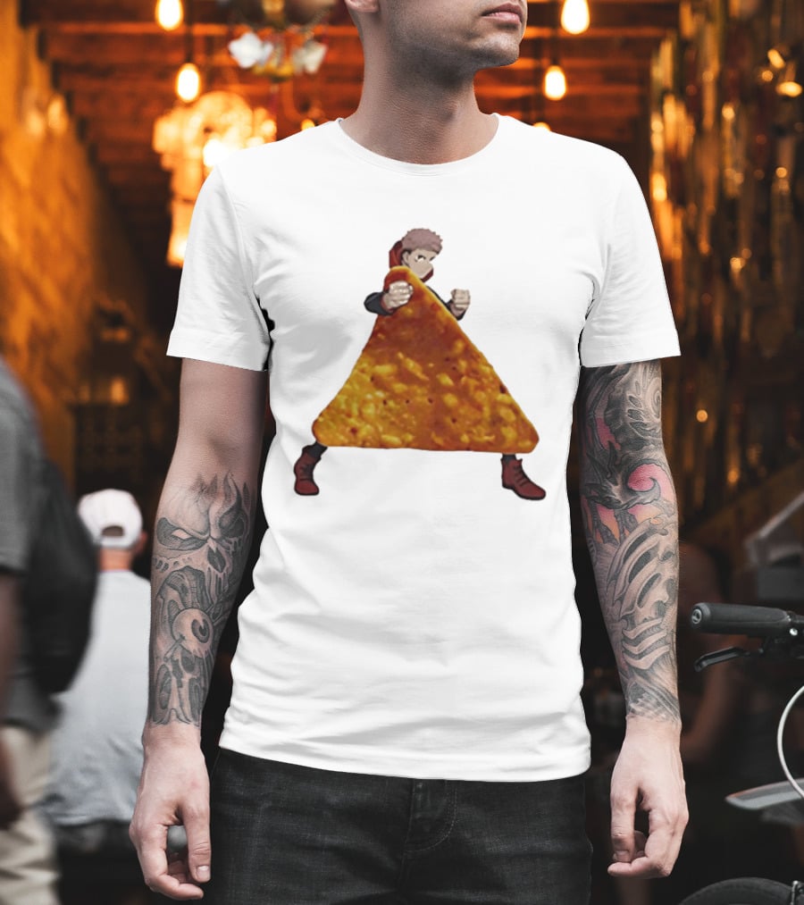 Yuji Itadori Dorito Jujutsu Kaisen Anime T-Shirt