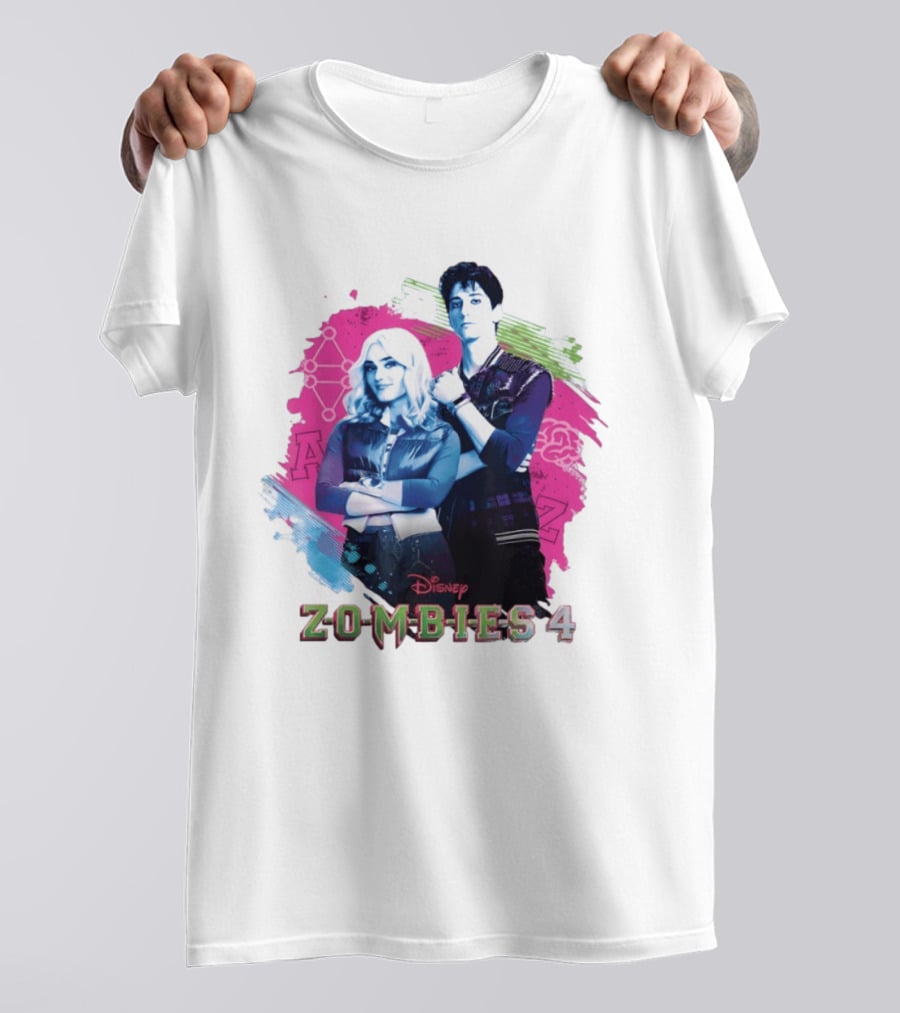Zed And Addison Disney Zombies 4 Dawn Of The Vampires Movie T-Shirt