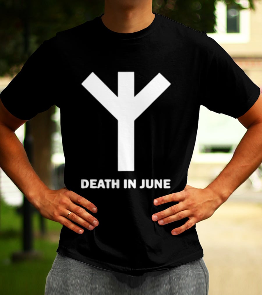 Death In June Neofolk Symbol Douglas Pearce T-Shirt