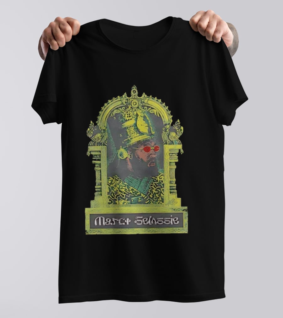 Marcf Selassie Bootleg Rap Ornate T-Shirt
