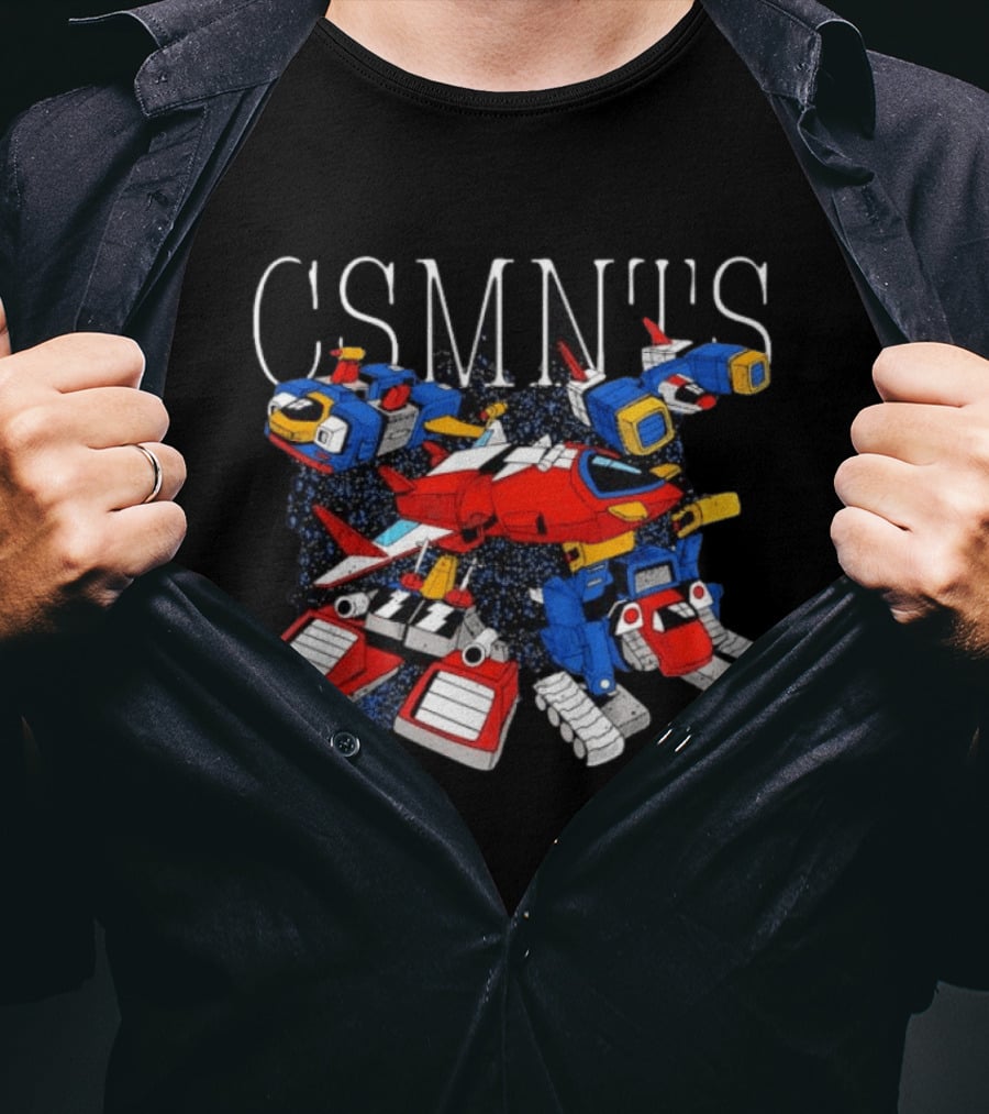 Voltes V CSMNTS Chodenji Machine Toei Animation Retro Mecha Robot T-Shirt