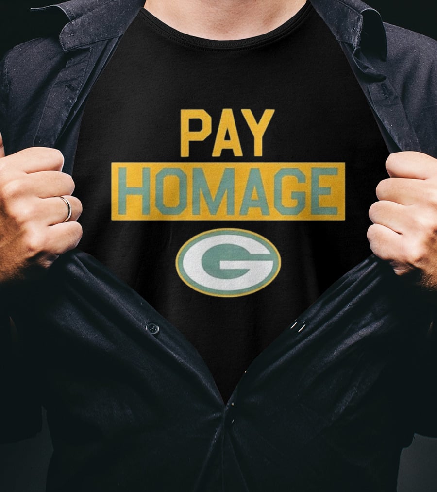 Green Bay Packers Pay Homage With Iconic G T-Shirt