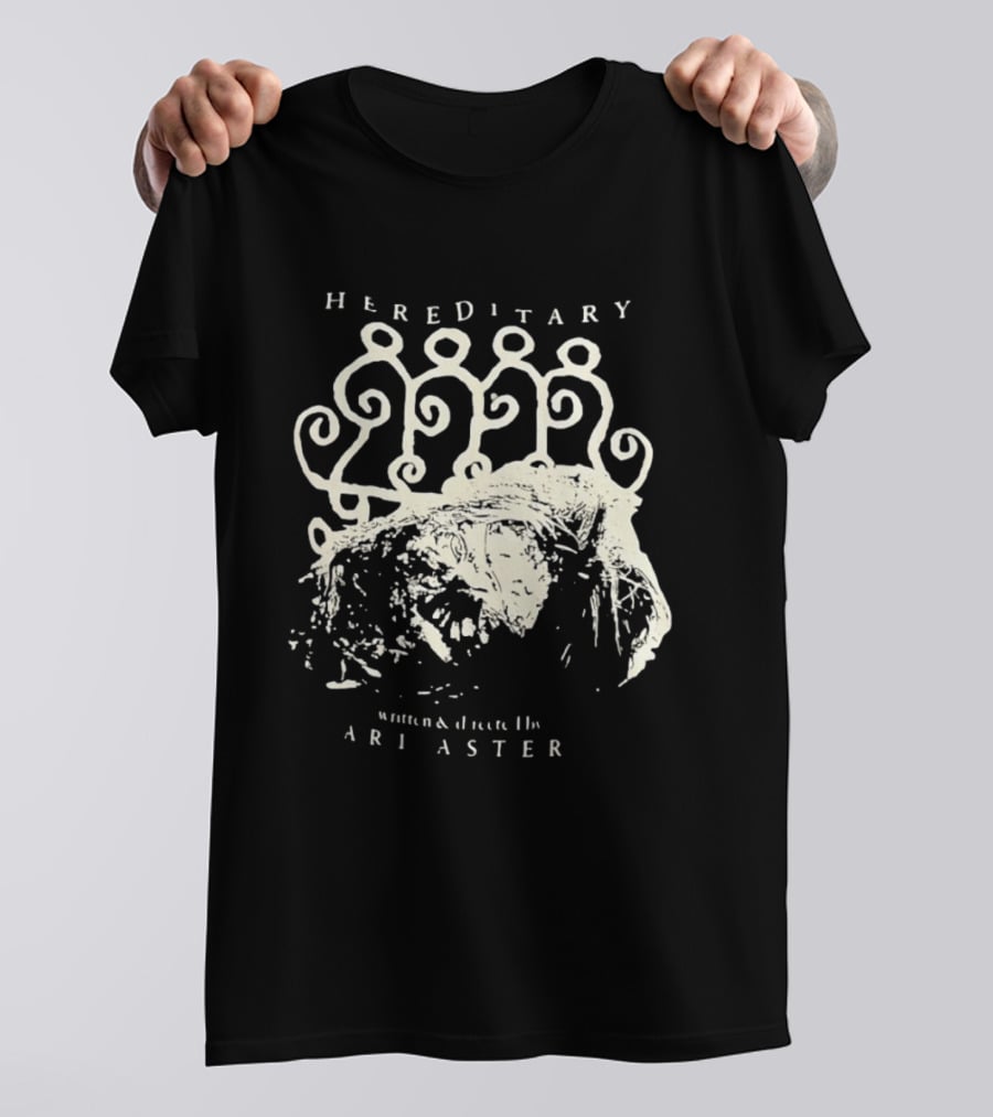 Hereditary Written And Directed By Ari Aster Spiral T-Shirt
