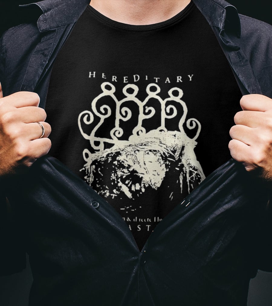 Hereditary Written And Directed By Ari Aster Spiral T-Shirt