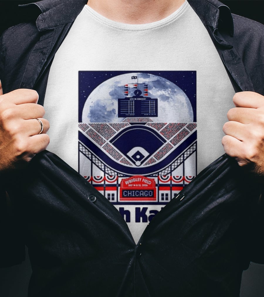 Noah Kahan Live In Concert Wrigley Field July 14 15 2023 Chicago T-Shirt