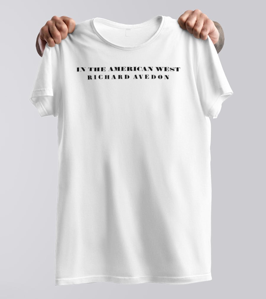 Richard Avedon In The American West T-Shirt