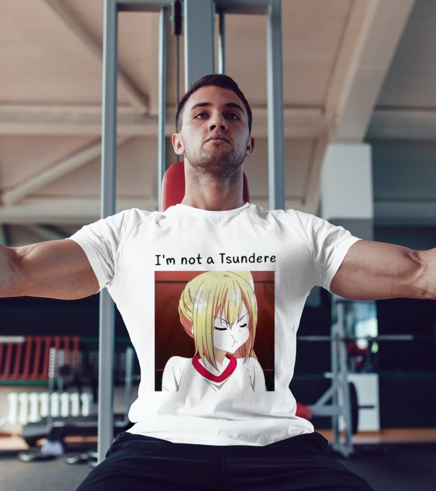 I'm Not A Tsundere Mai Kawakami Anime Character Expression T-Shirt