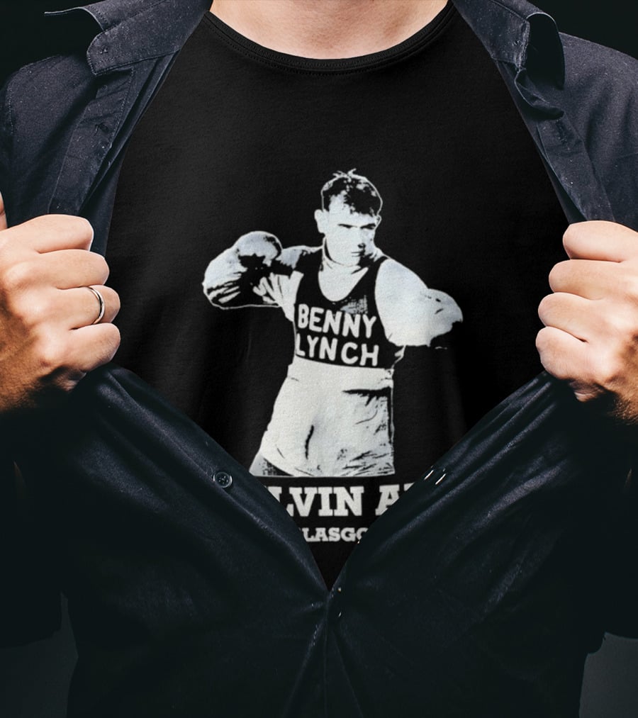 Benny Lynch Kelvin ABC Glasgow Boxing Legend T-Shirt
