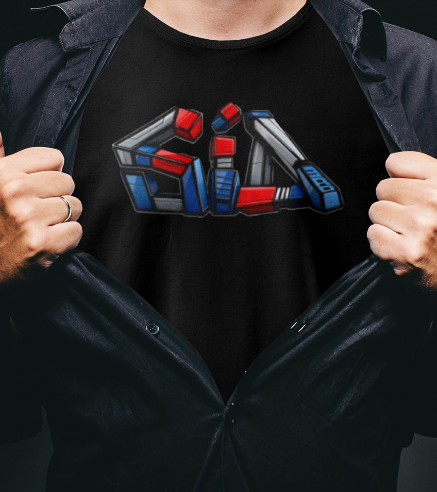 Sid The 3Rd Shop Store Transformer Sid Robot Letters T-Shirt