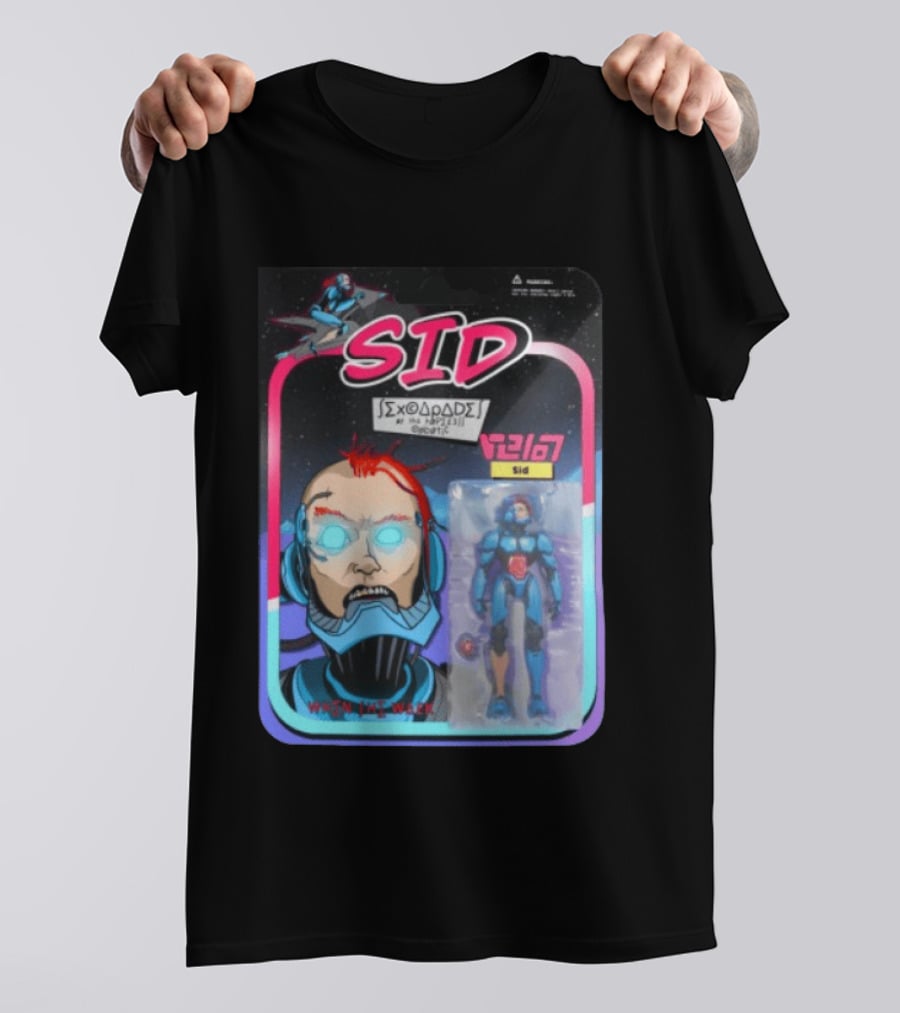 Sid Action Figure Σκορδοίδες When He Walk Retro Style Collectible Toy T-Shirt