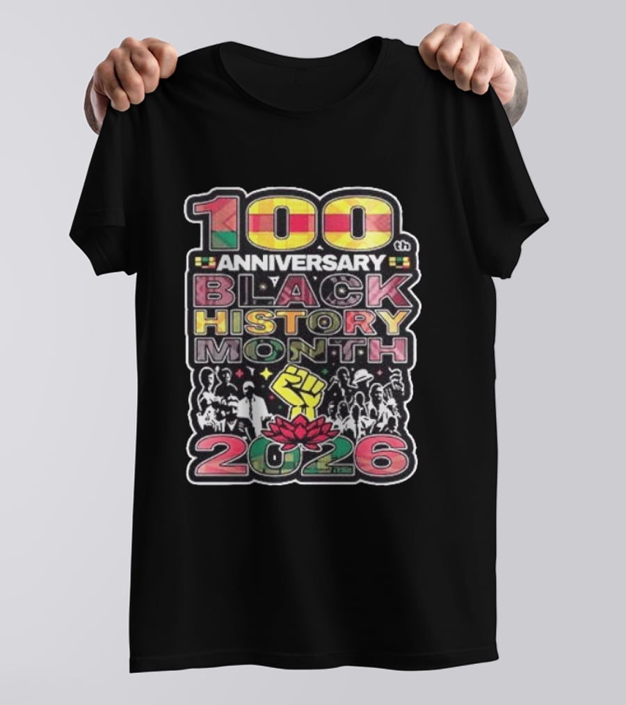 100th Anniversary Black History Month 1926 2026 St Louis Cardinals T-Shirt