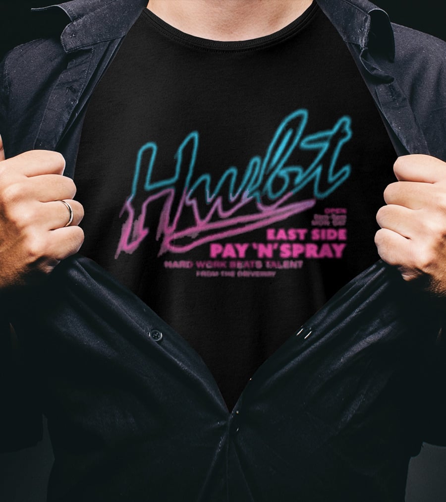Hwbt Store East Side Oversized Lost And Found Hard To Pretend Knowing Me Knowing You T-Shirt