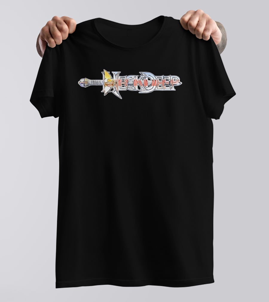 Neck Deep Sword Pop Punk Alternative Rock T-Shirt