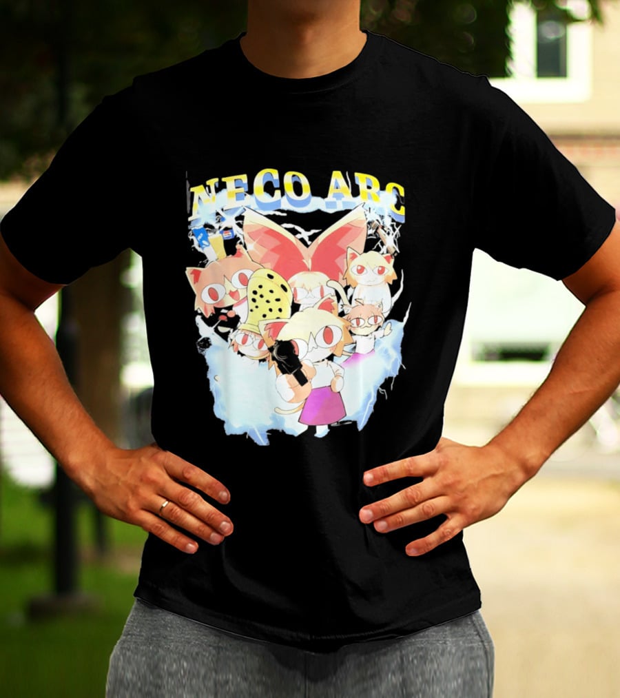 Neco Arc Tsukihime Type Moon Anime Character Collection T-Shirt