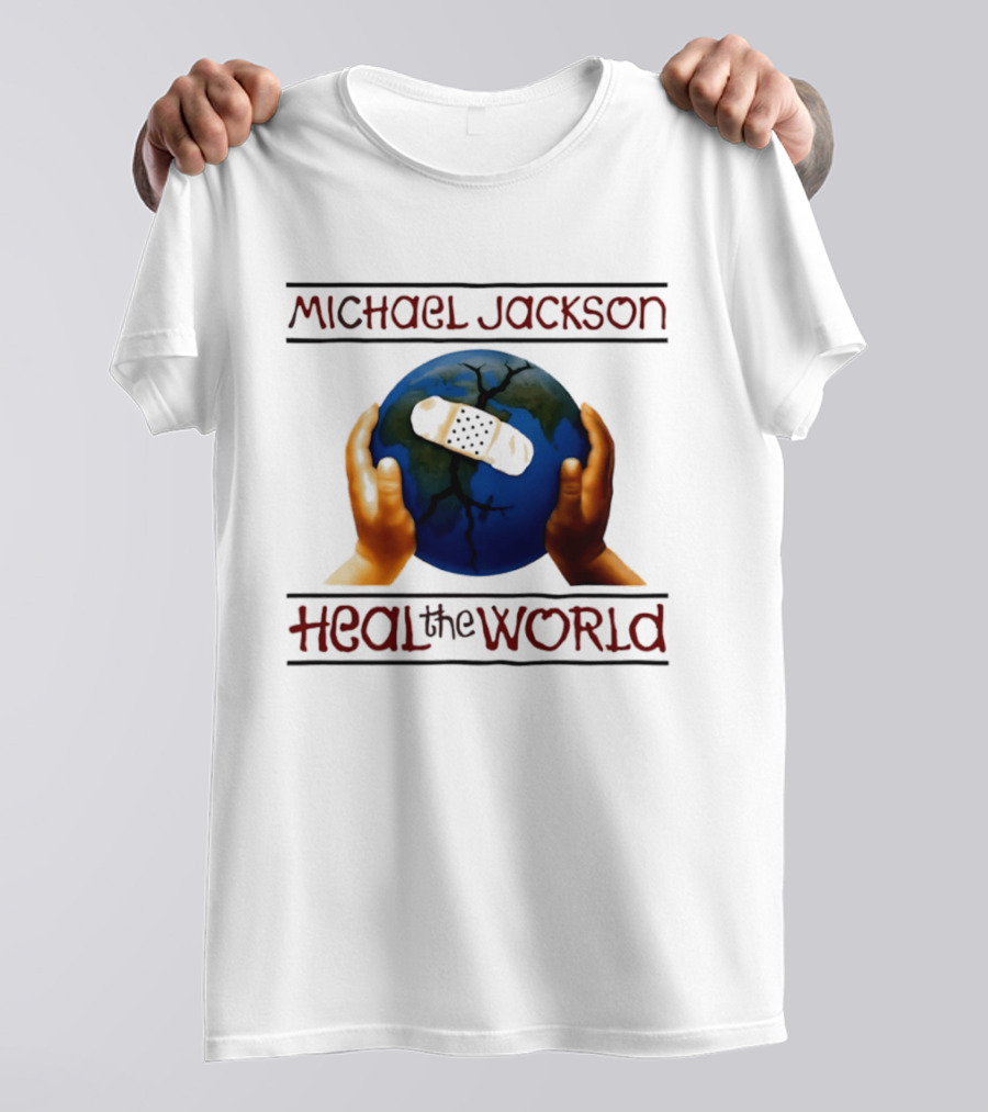 Michael Jackson Heal The World King Of Pop T-Shirt