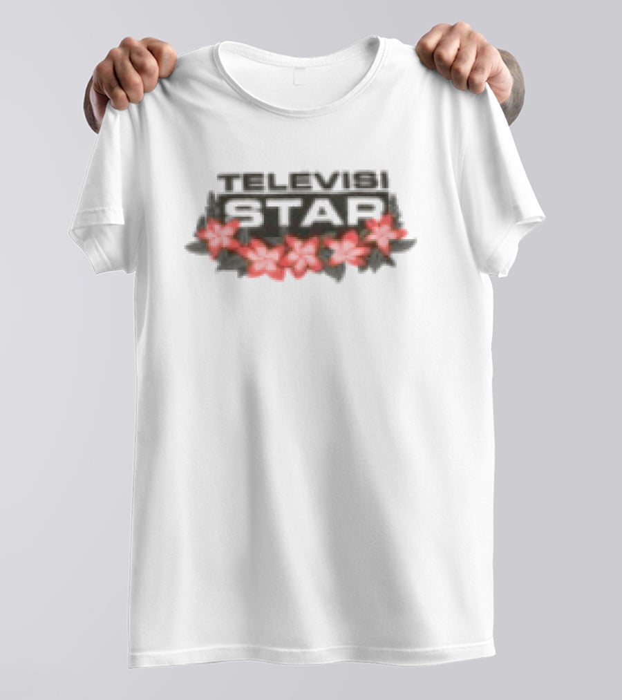 Televisi Star Island Bloom White Catalog Store T-Shirt