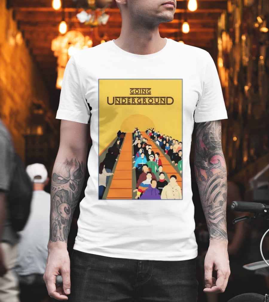 The Jam Going Underground Mod Culture Casuals Terrace Youth Football T-Shirt