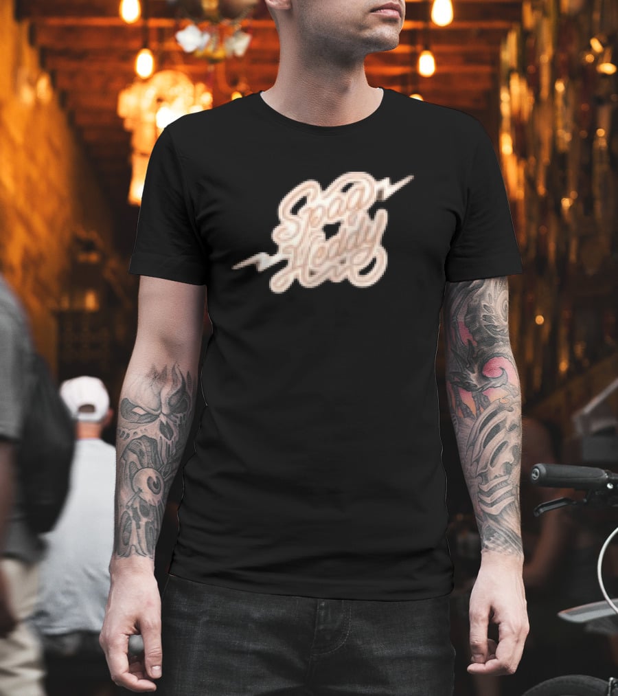 Kt8 Store Spag Heddy E=Mcolander Black Lightning T-Shirt