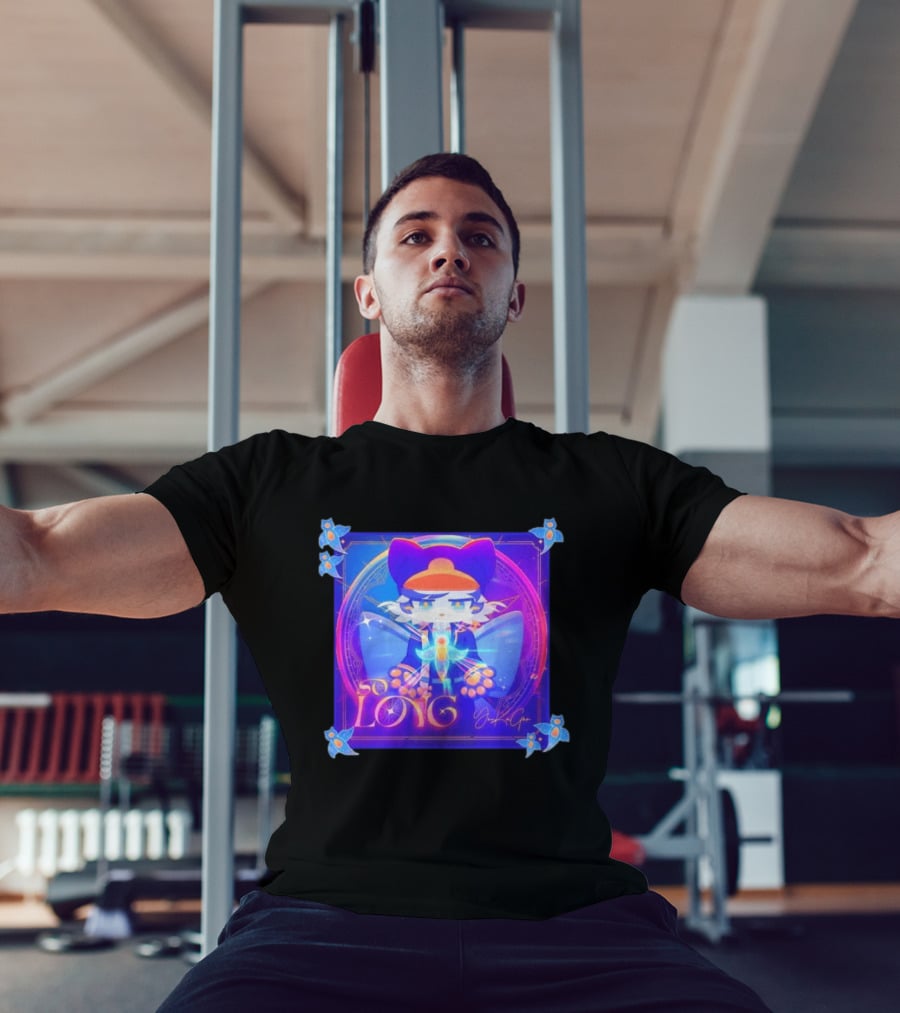 So Long YonKaGor Vibrant Anime Cat With Butterfly Aura T-Shirt