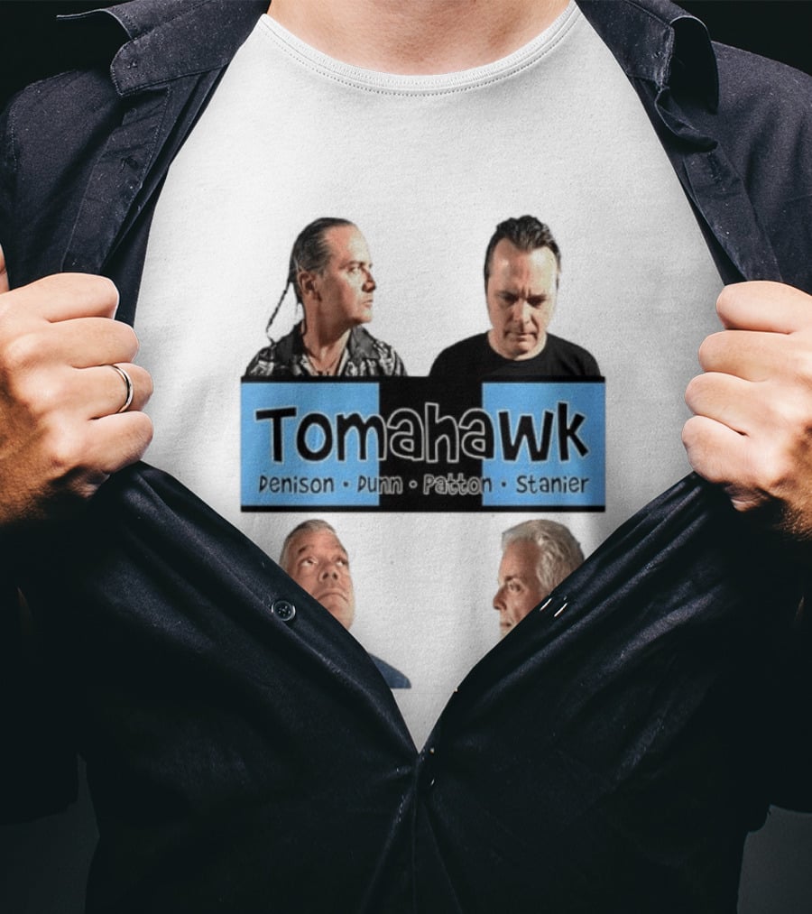 Tomahawk Denison Dunn Patton Stanier Band Members Portraits T-Shirt