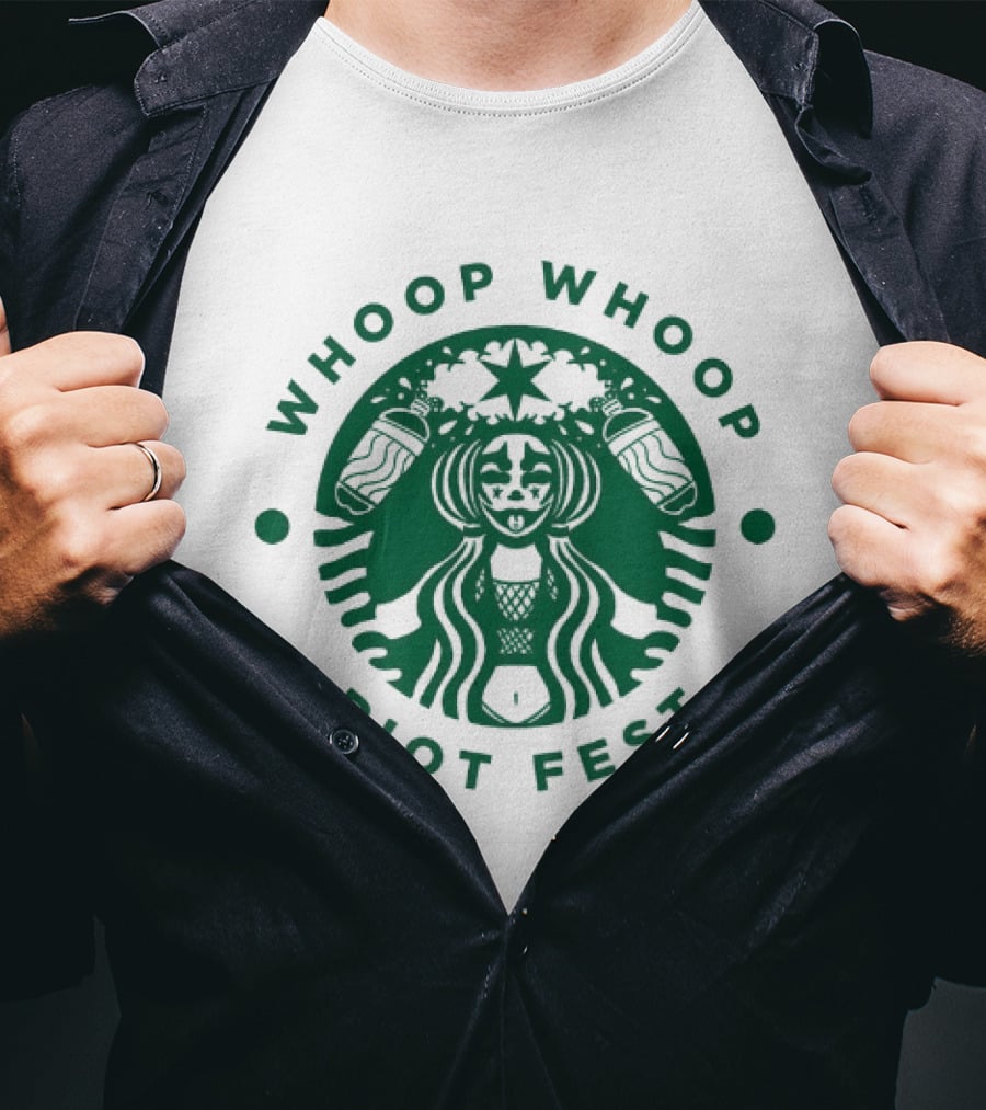 Whoop Whoop Juggalo Clown Riot Fest T-Shirt