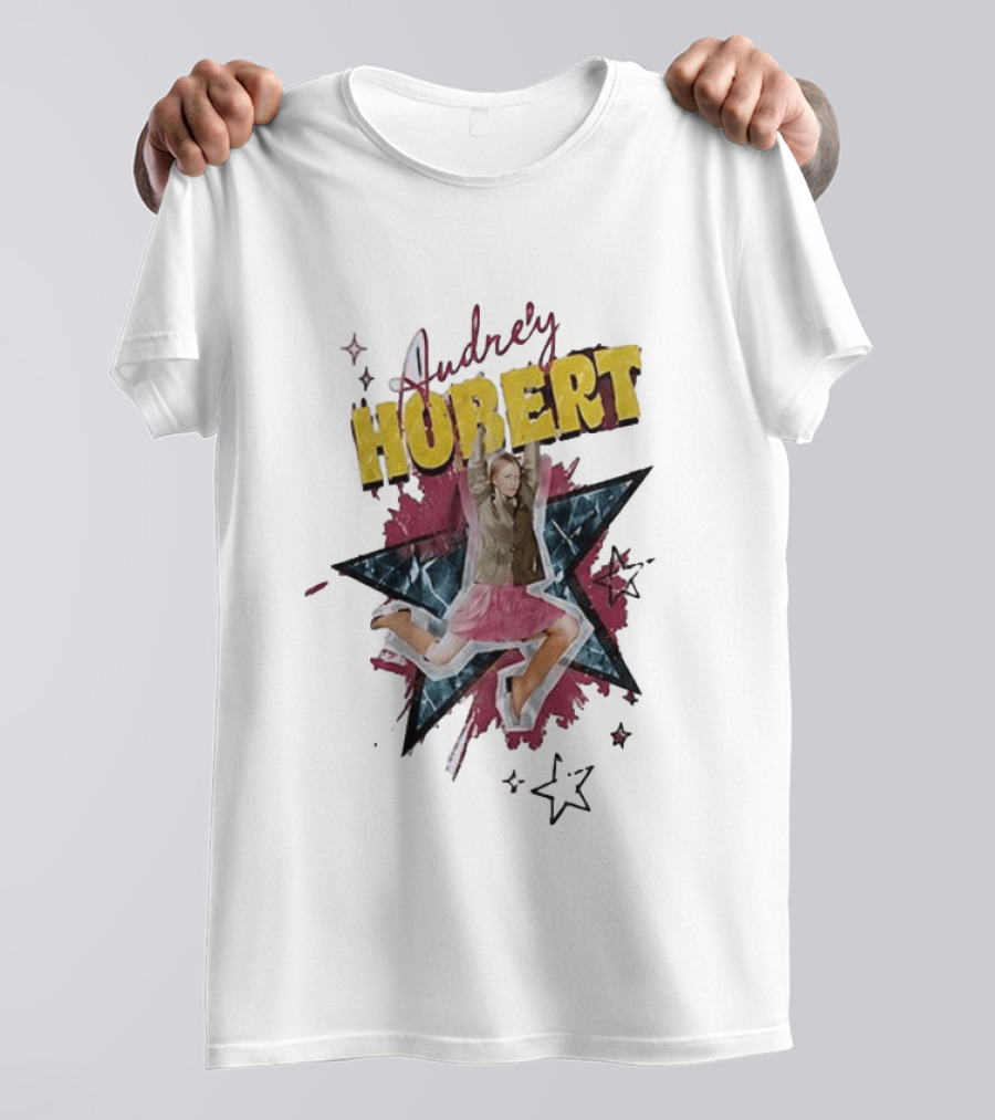 Audrey Hubert The Staircase To Stardom Tour Jumping Starburst T-Shirt