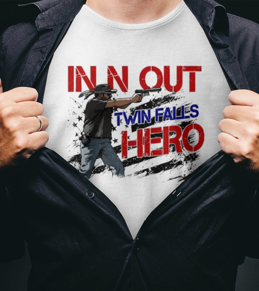 IN N OUT Twin Falls Hero Jordan Salinas T-Shirt