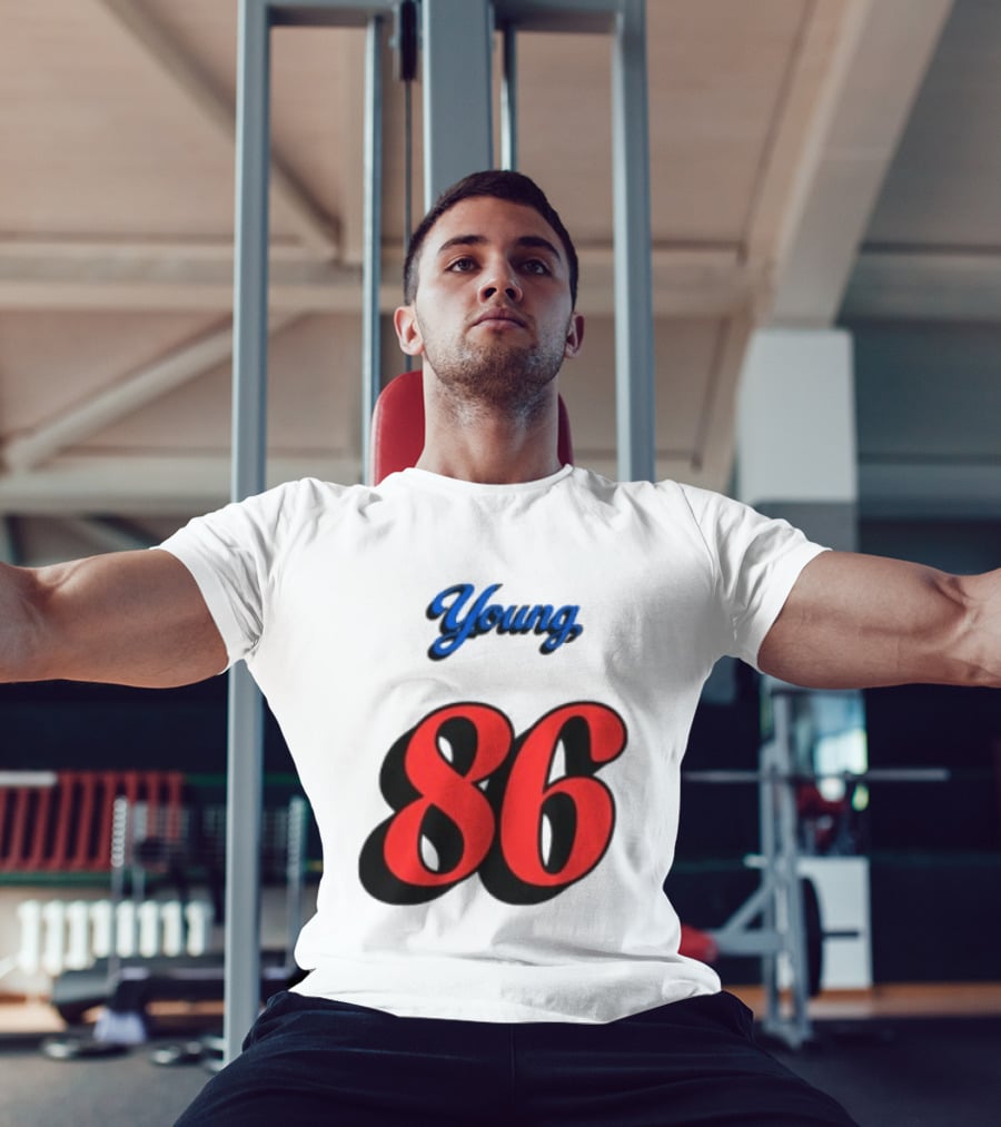 Owl City Store Young 86 Baseball 3 4 Sleeve T-Shirt