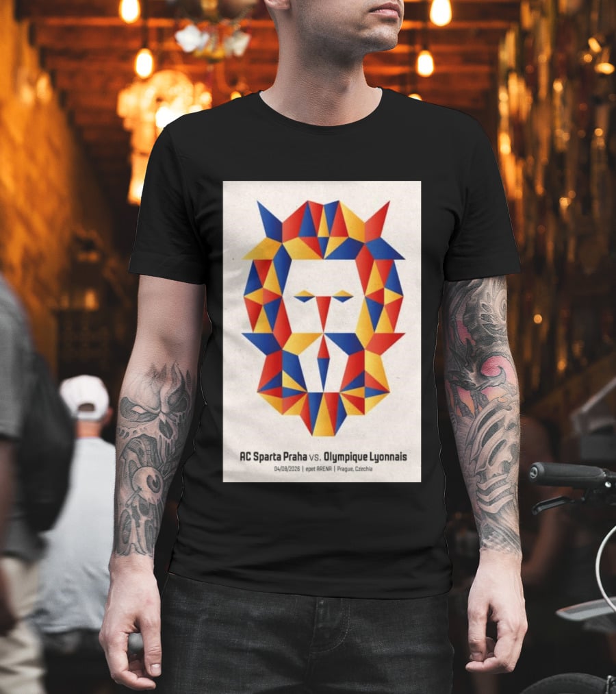 AC Sparta Praha Vs Olympique Lyonnais 2026 Epet ARENA Prague August 4 T-Shirt