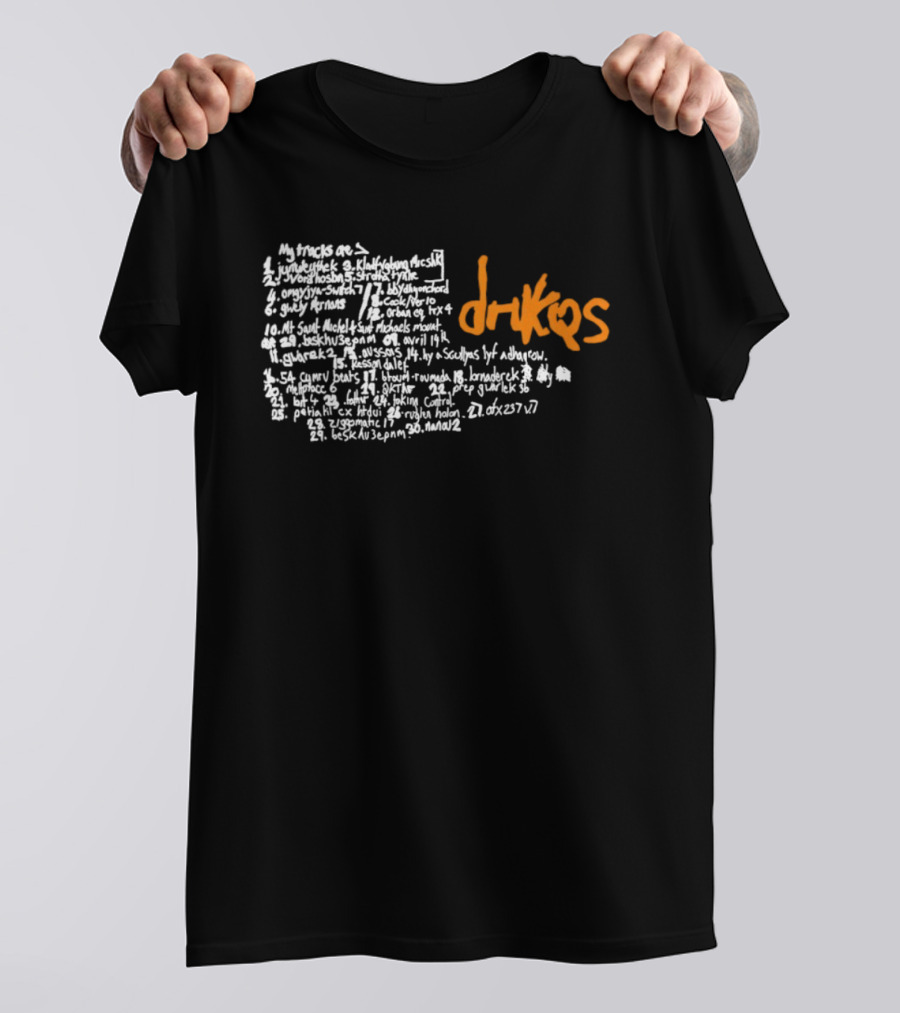Aphex Twin Drukqs Tracklist Richard D James Brown T-Shirt