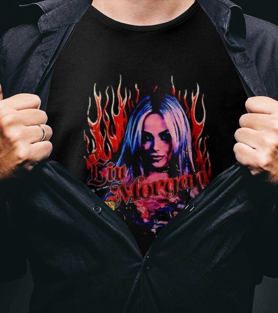 Liv Morgan WWE SummerSlam Minnesota Flames Wrestling T-Shirt