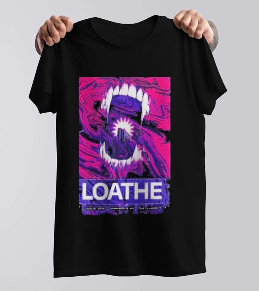 Loathe Band Live At The Fillmore Minneapolis MN August 1 2026 Concert T-Shirt