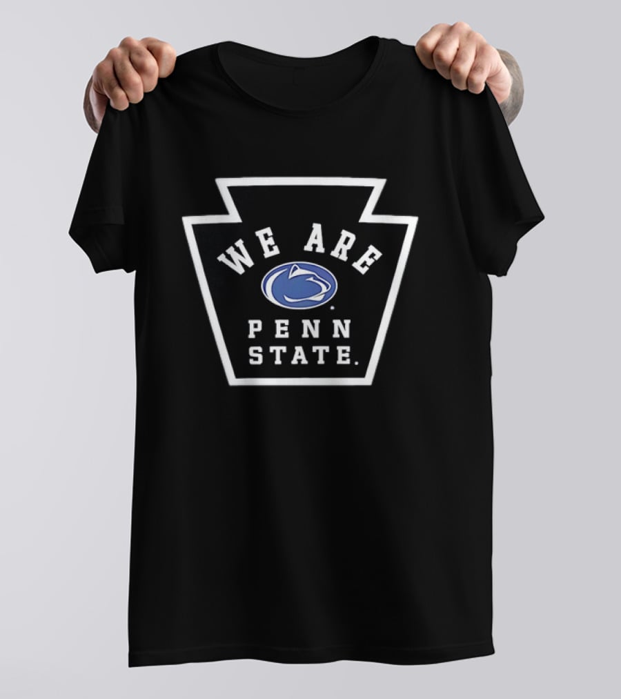 We Are Penn State Nittany Lions Football Keystone T-Shirt