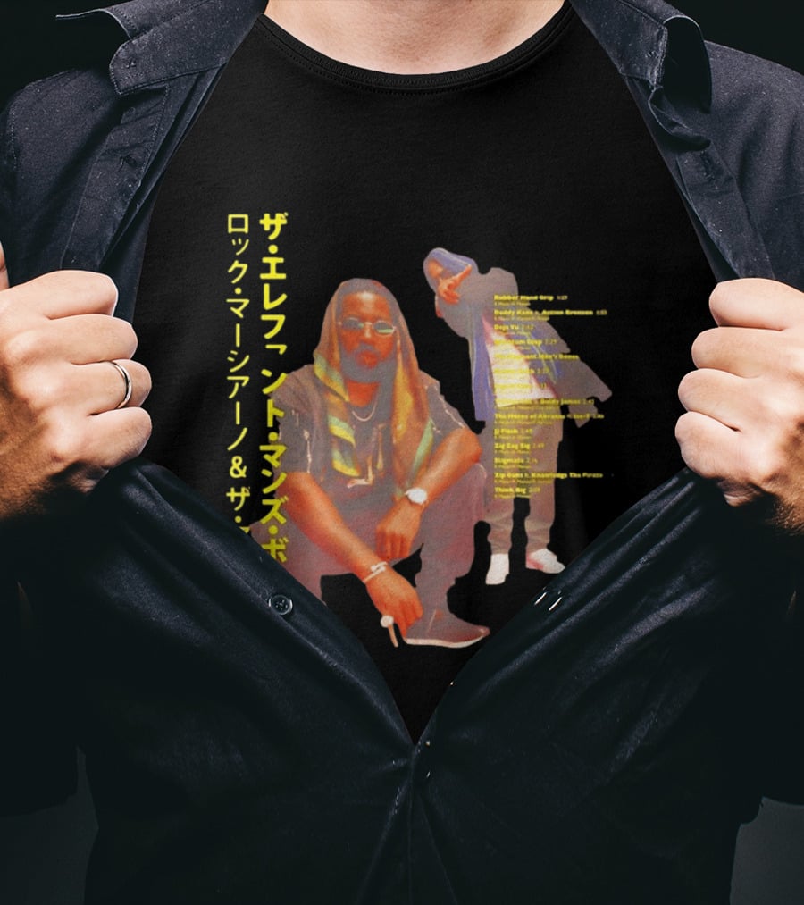 Roc Marciano And The Alchemist The Elephant Man's Bones Album T-Shirt