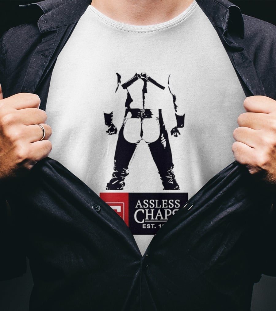 Assless Chaps Est 1978 Western Wear Biker Fashion T-Shirt
