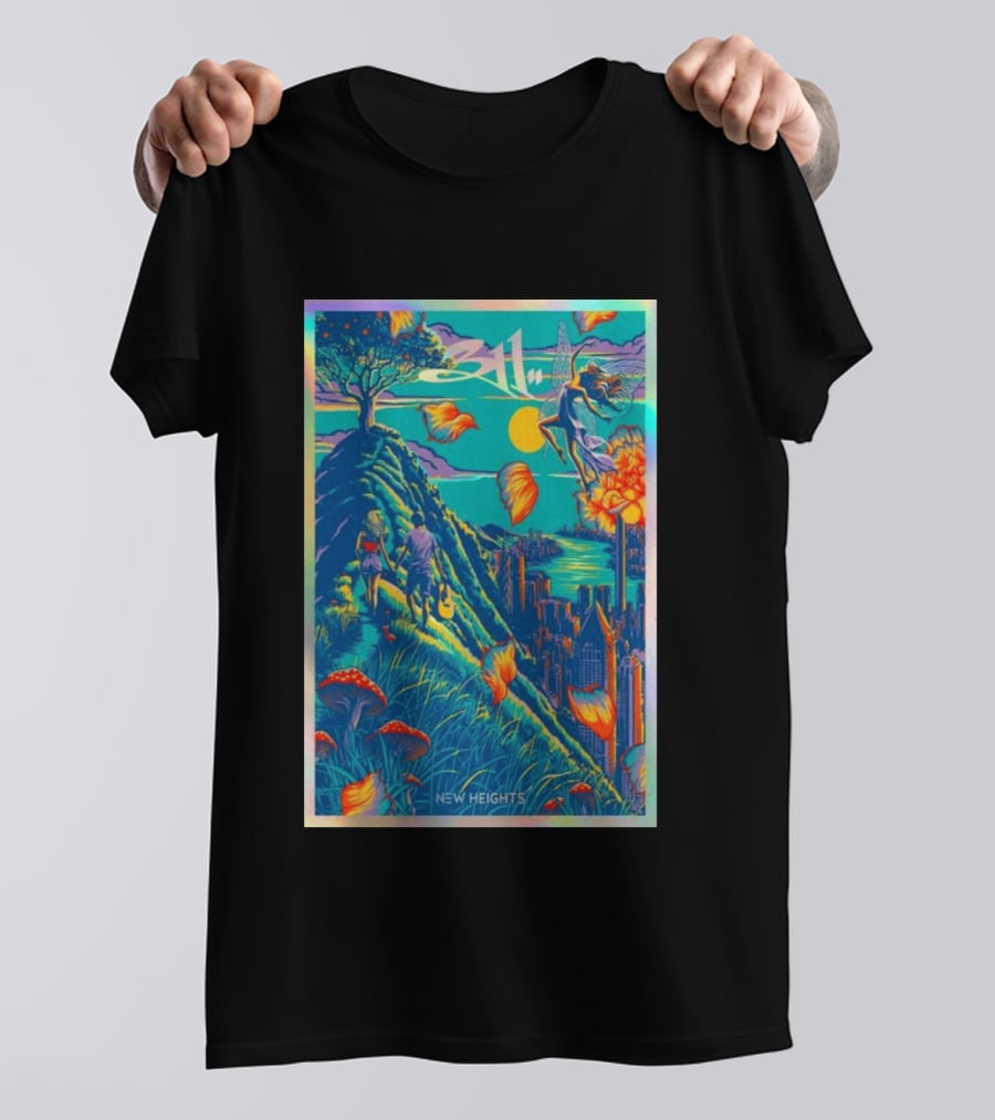 311 New Heights 2026 Fairy Cityscape Guitar Walk T-Shirt