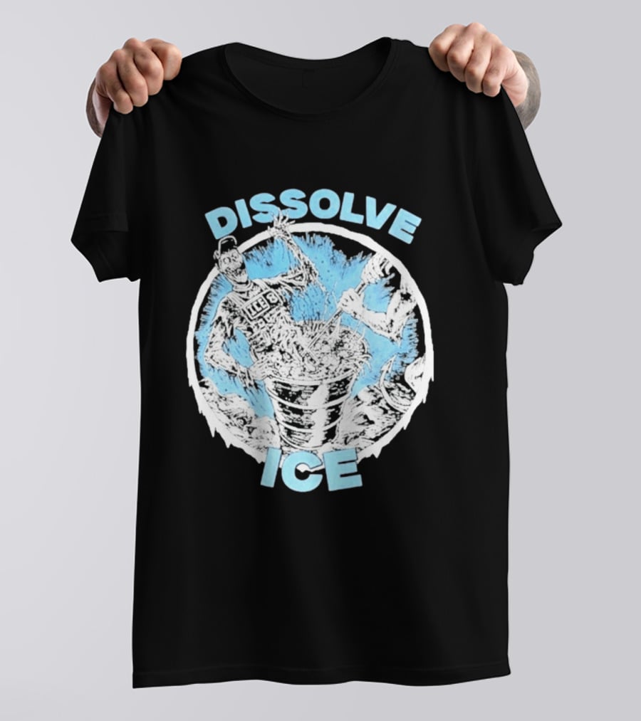 Dissolve Ice Undead Horror Bucket Stirring 2026 T-Shirt