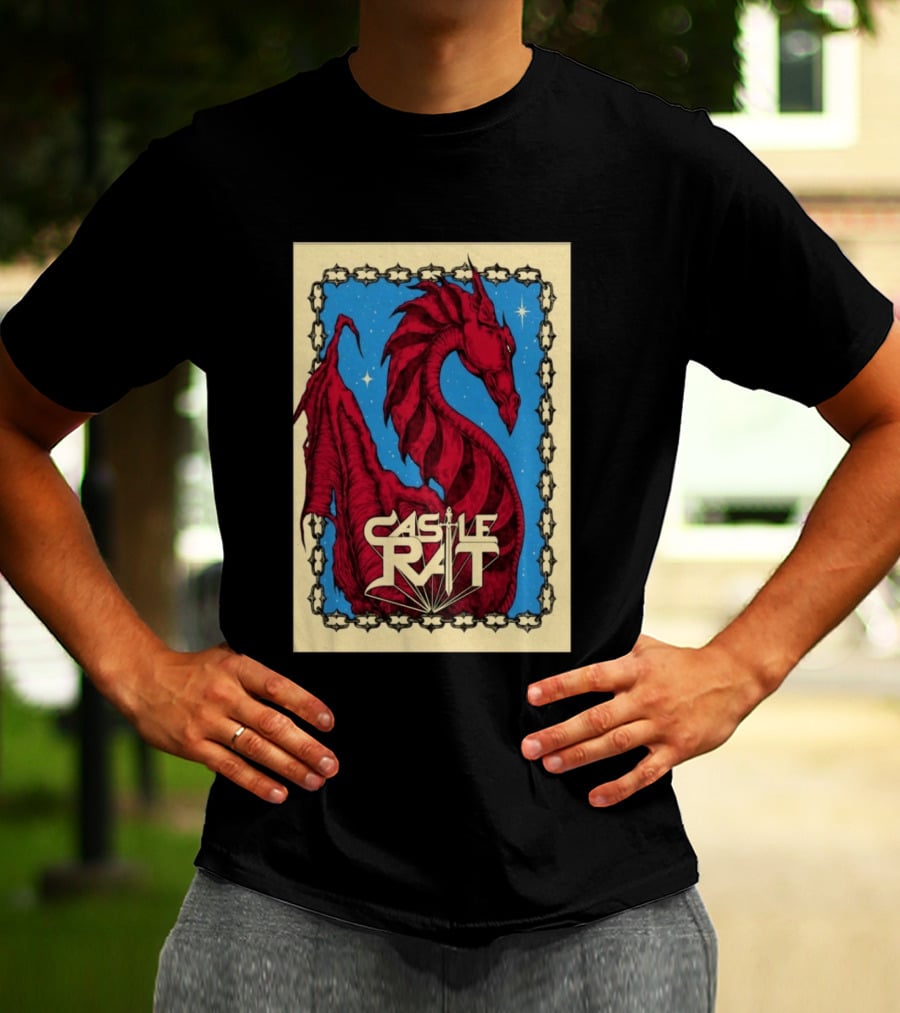 Castle Rat Red Dragon Marienthal Germany Aug 14 2026 T-Shirt