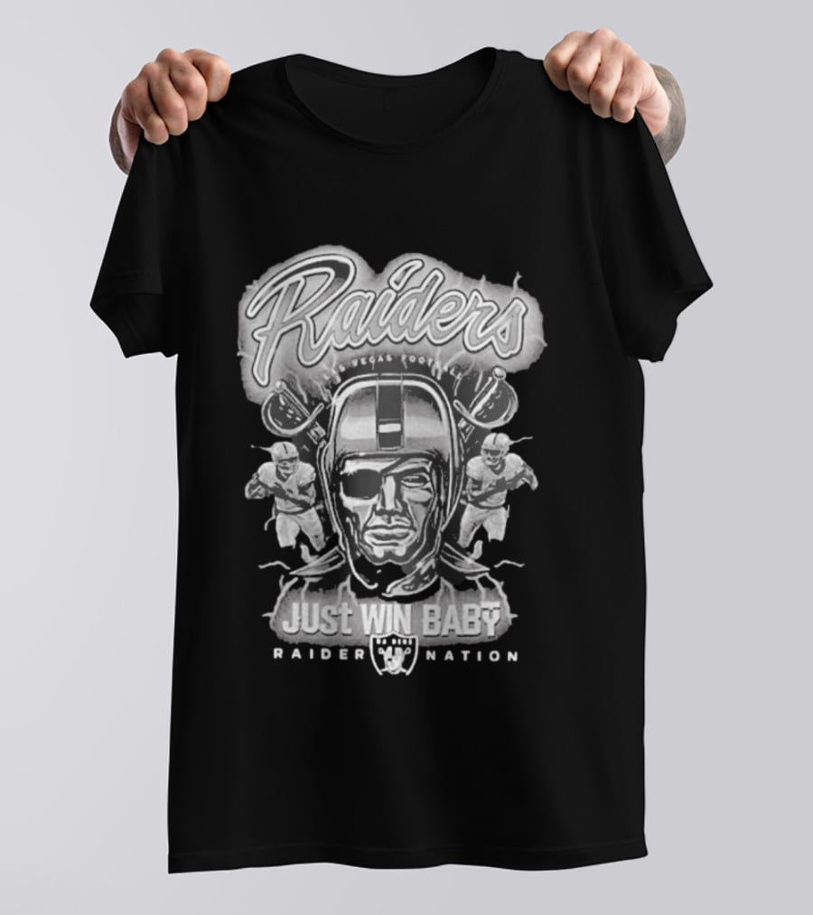 Raider Nation Las Vegas Football Just Win Baby T-Shirt