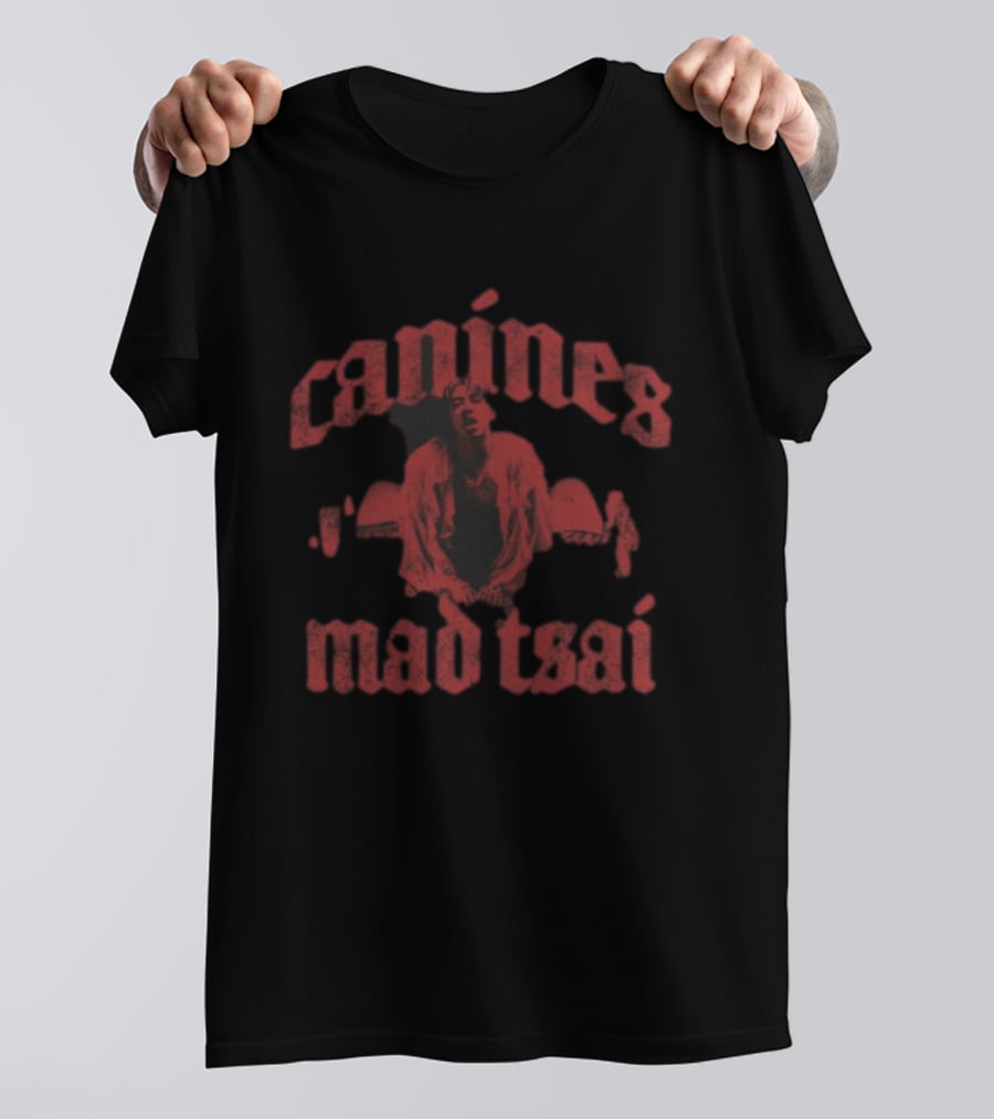 Mad Tsai Canines Black T-Shirt