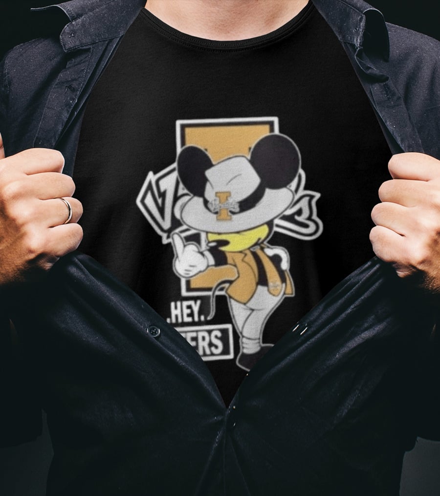 Idaho Vandals Football Mickey Hey Haters T-Shirt