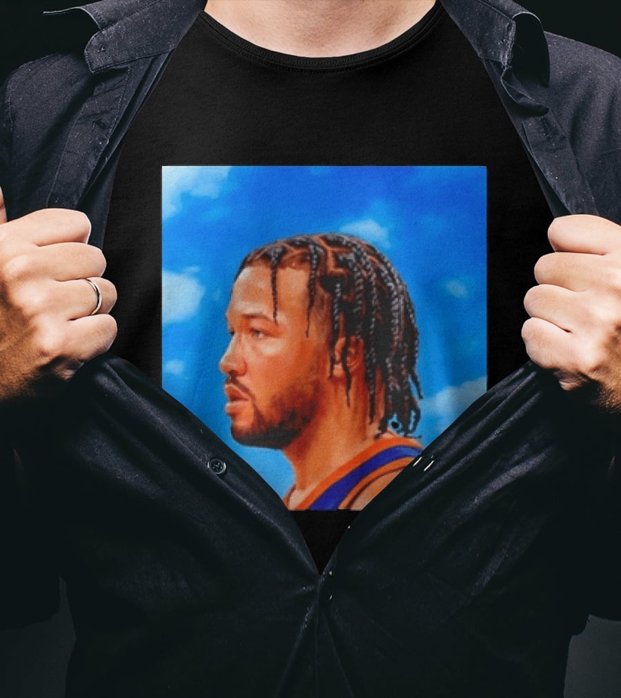 New York Knicks Jalen Brunson Nothing Was The Same Clouds Braids T-Shirt