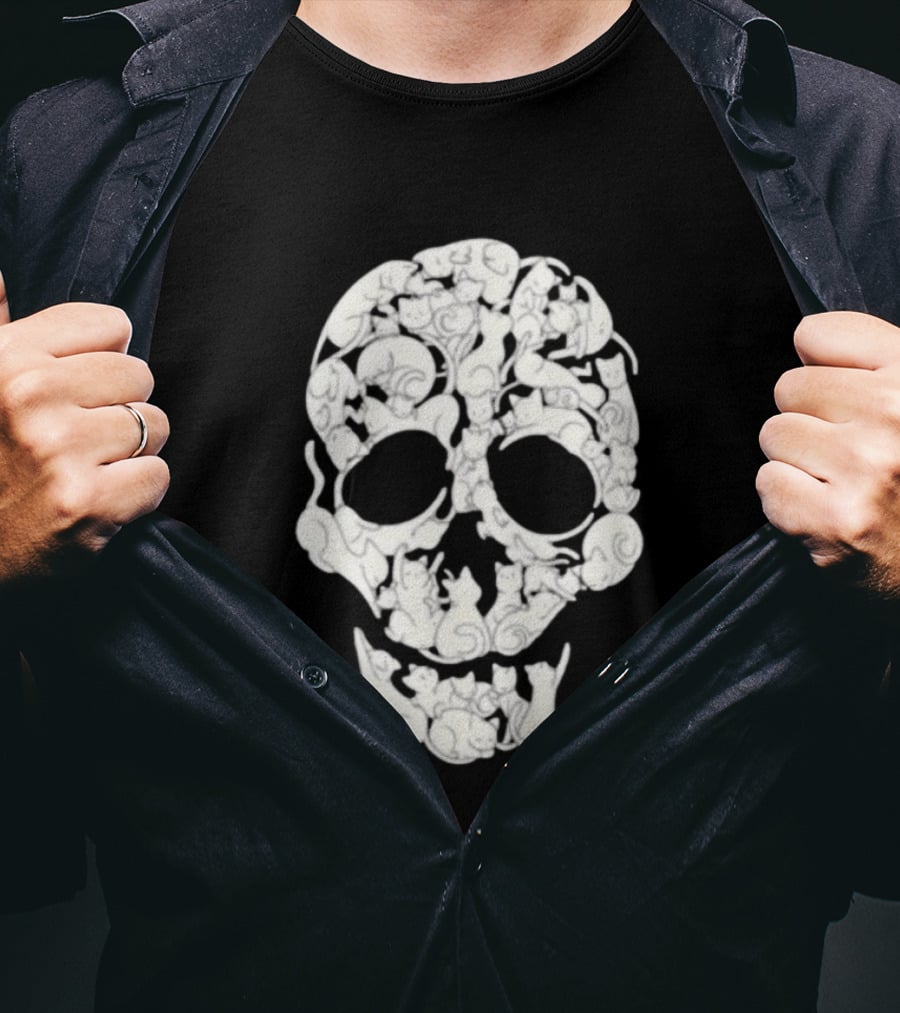 Original Cats Skull Tobe Fonseca Kittens T-Shirt
