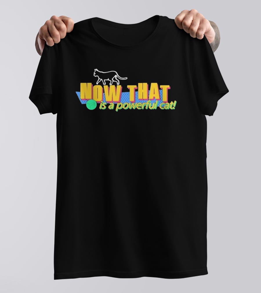 Now That Is A Powerful Cat V2 T-Shirt