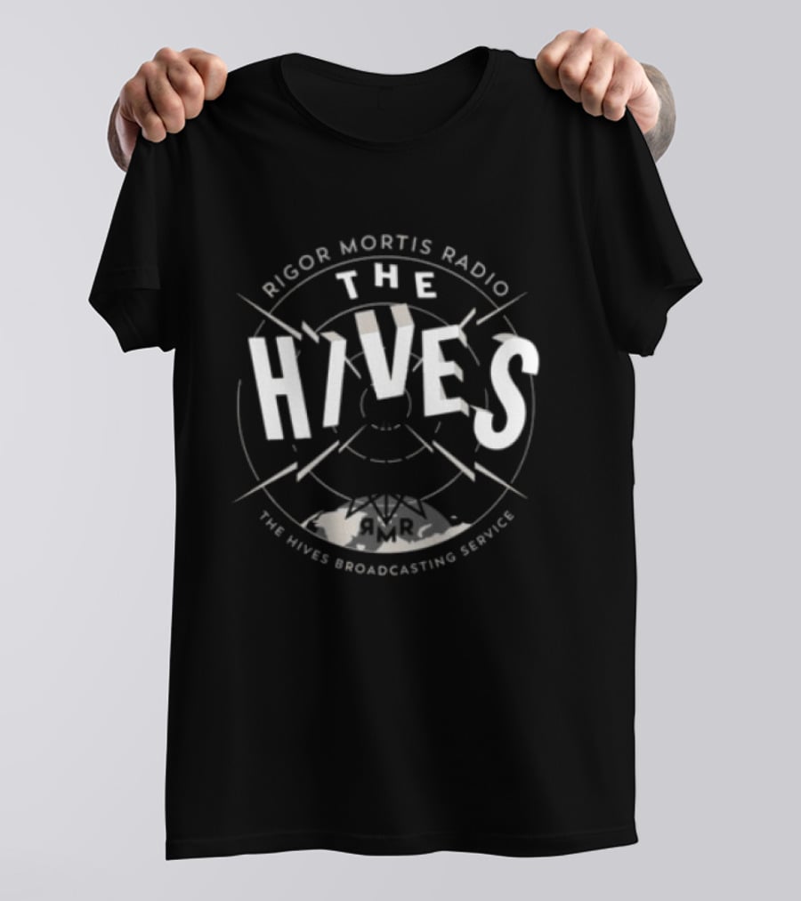Rigor Mortis Radio The Hives Broadcasting Service RMR T-Shirt