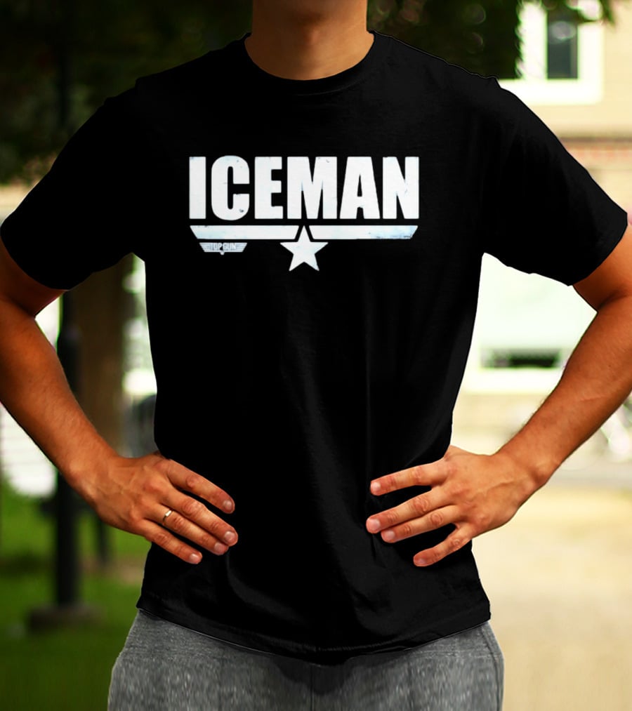 Top Gun Iceman Caleb Williams Chicago Bears T-Shirt