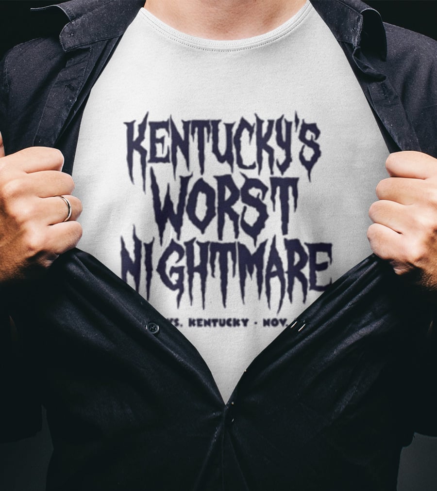 Kentucky's Worst Nightmare Auburn Vs Kentucky Nov 1st 2025 T-Shirt