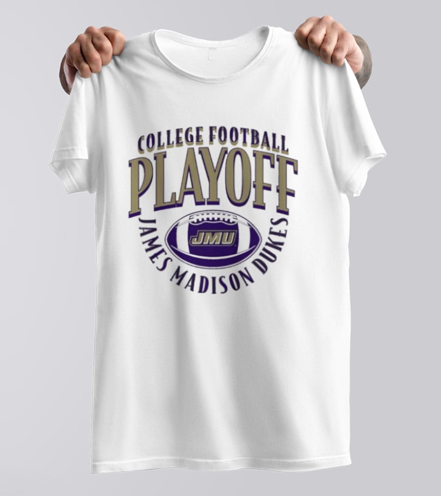 JMU Football 2025 26 College Football Playoff James Madison Dukes T-Shirt