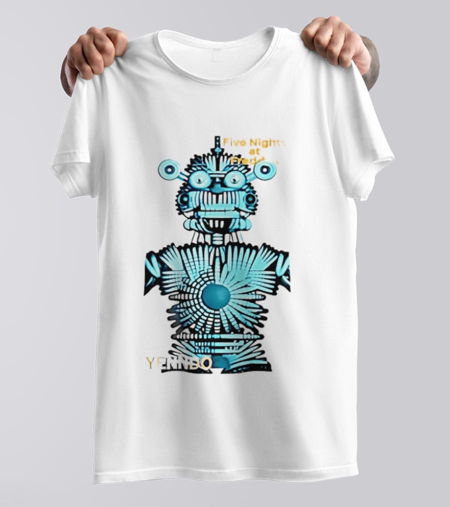 Five Nights At Freddy's Sister Location Yenndo Character Minimalist T-Shirt