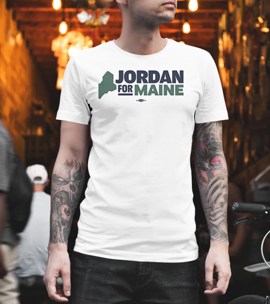 Jordan For Maine State T-Shirt